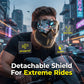 🥳2026 HOT SALE🥳💞50K+ SOLD!🏍️⚡ 50% OFF! Detachable Full Face Goggle Mask – Anti‑fog, windproof & breathable. Quick‑detach goggle system. Weld or ride, face fully protected! 🛡️✨
