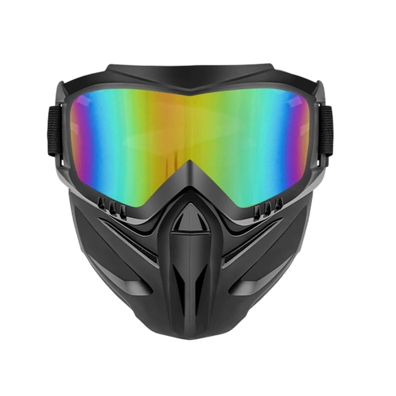 🥳2026 HOT SALE🥳💞50K+ SOLD!🏍️⚡ 50% OFF! Detachable Full Face Goggle Mask – Anti‑fog, windproof & breathable. Quick‑detach goggle system. Weld or ride, face fully protected! 🛡️✨