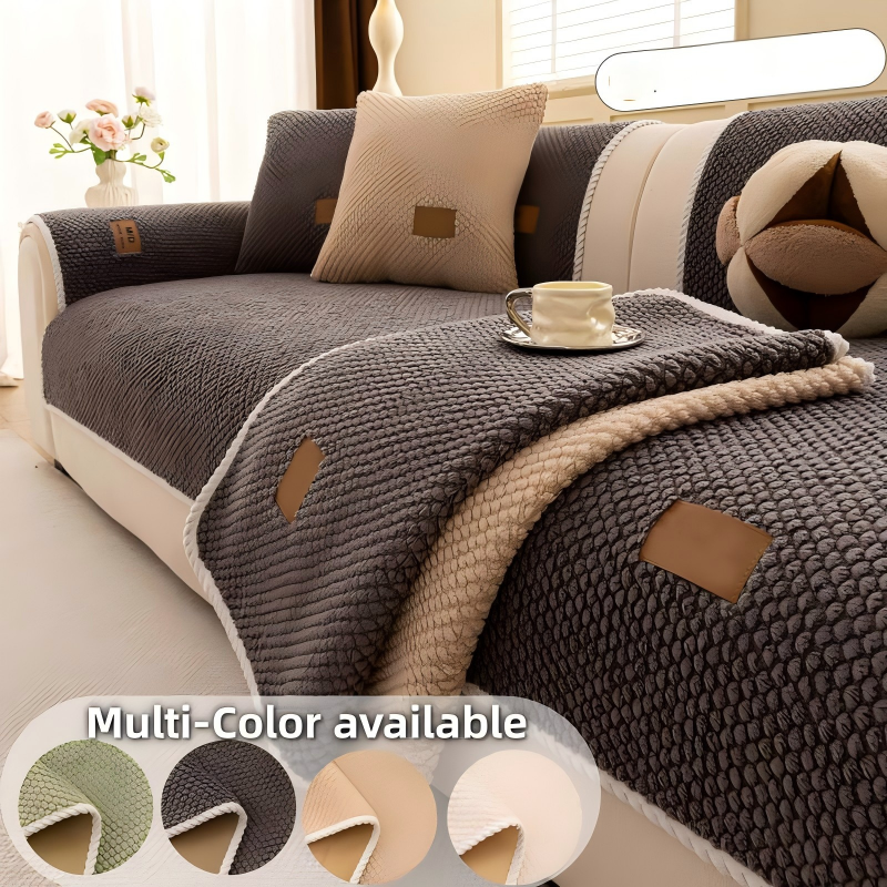 🛡️ 50% OFF NOW ! 💐 Thickened Non-Slip Sofa Cover – Durable thick material, anti-slip design, dust & stain resistant, protects your sofa perfectly ✨