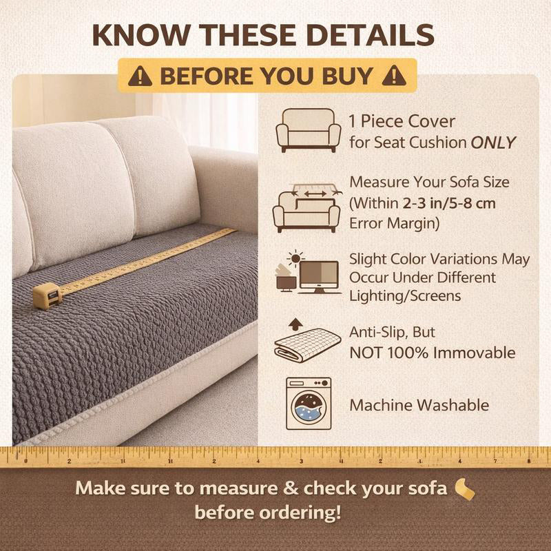 🛡️ 50% OFF NOW ! 💐 Thickened Non-Slip Sofa Cover – Durable thick material, anti-slip design, dust & stain resistant, protects your sofa perfectly ✨