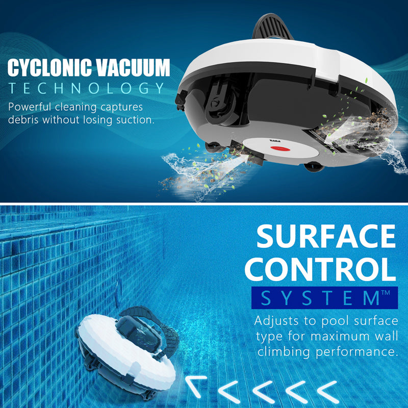 🤖 Hot Sale ＆ 50％ Off 🔥 Cordless Pool Cleaning Robot – Smart navigation, powerful suction & one‑touch start. Easy‑empty filter basket. Your sparkling pool awaits! ✨🏊