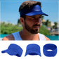 Unisex Pleated Sun Visor Hat for Sports & Outdoors