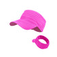 Unisex Pleated Sun Visor Hat for Sports & Outdoors