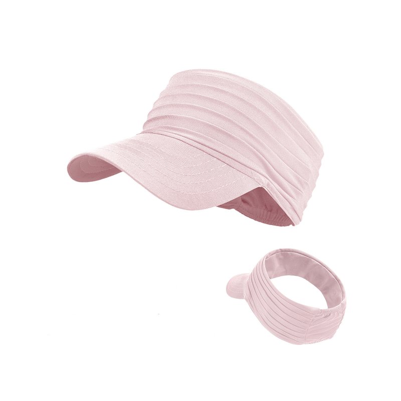 Unisex Pleated Sun Visor Hat for Sports & Outdoors