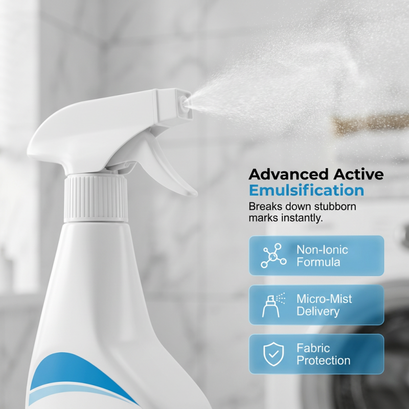 Fast-Acting Fabric Stain Remover Spray