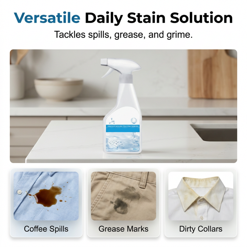 Fast-Acting Fabric Stain Remover Spray