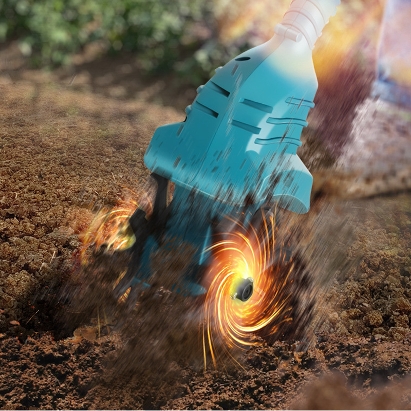 Cordless Electric Garden Tiller & Cultivator