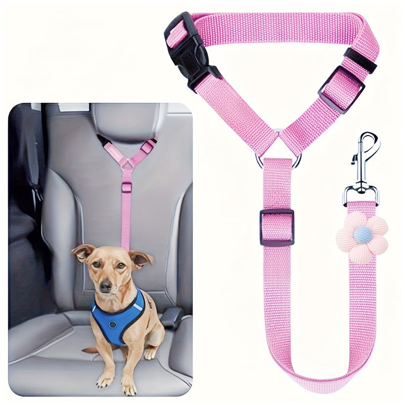 🏆 Last Day Special Price £9.99 ! 🔥Buy more save more🎁2-in-1 Dog Car Seat Belt & Walking Leash