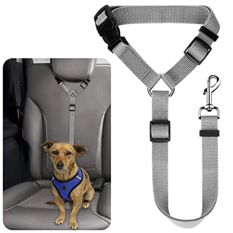 🏆 Last Day Special Price £9.99 ! 🔥Buy more save more🎁2-in-1 Dog Car Seat Belt & Walking Leash