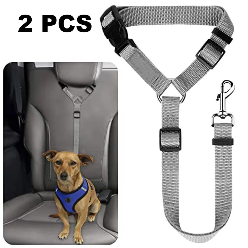 🏆 Last Day Special Price £9.99 ! 🔥Buy more save more🎁2-in-1 Dog Car Seat Belt & Walking Leash