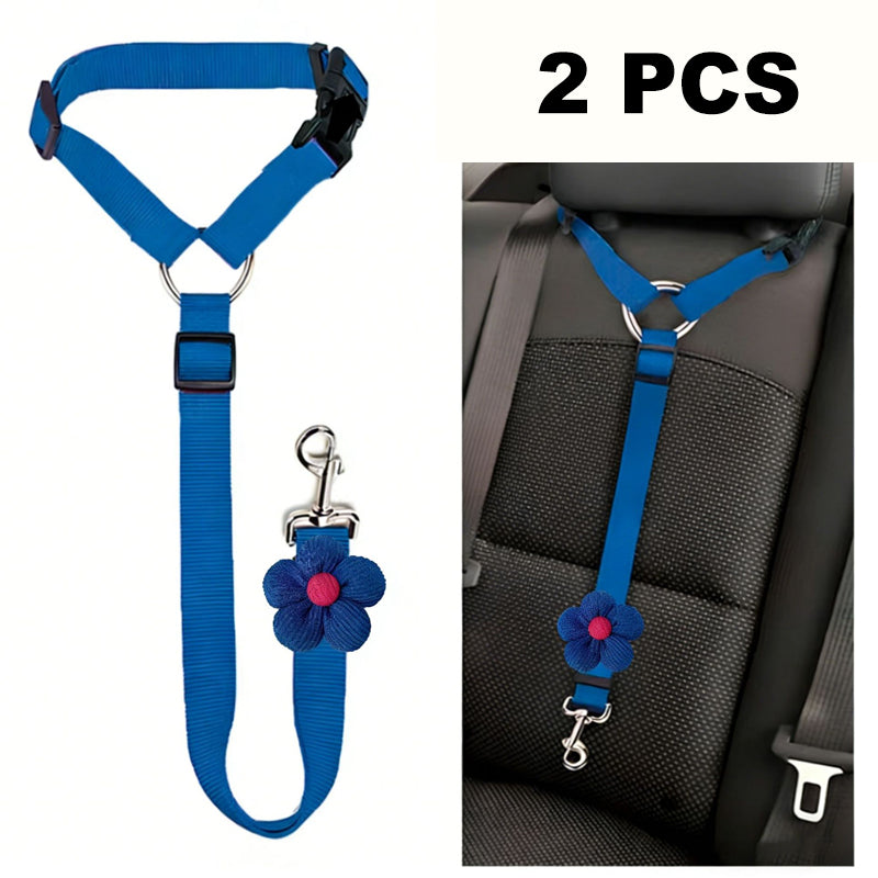 🏆 Last Day Special Price £9.99 ! 🔥Buy more save more🎁2-in-1 Dog Car Seat Belt & Walking Leash