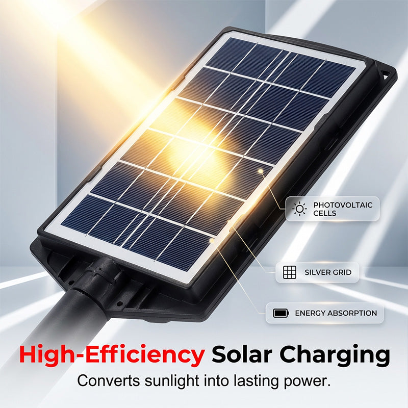 Solar Powered Auto On/Off Street Light