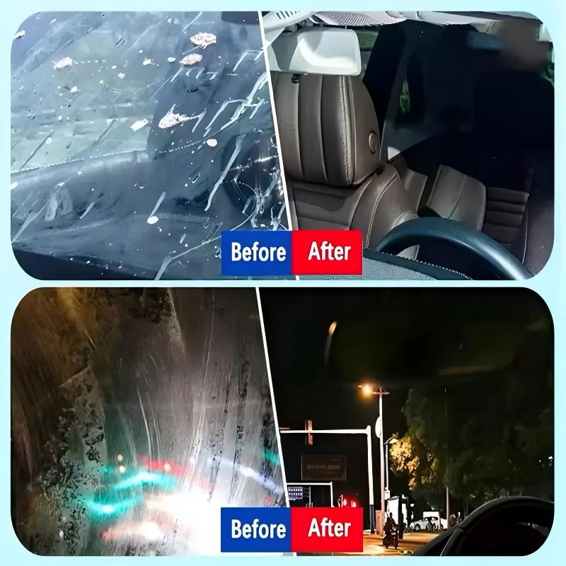 Car Glass Scratch Repair Paste with Sponge