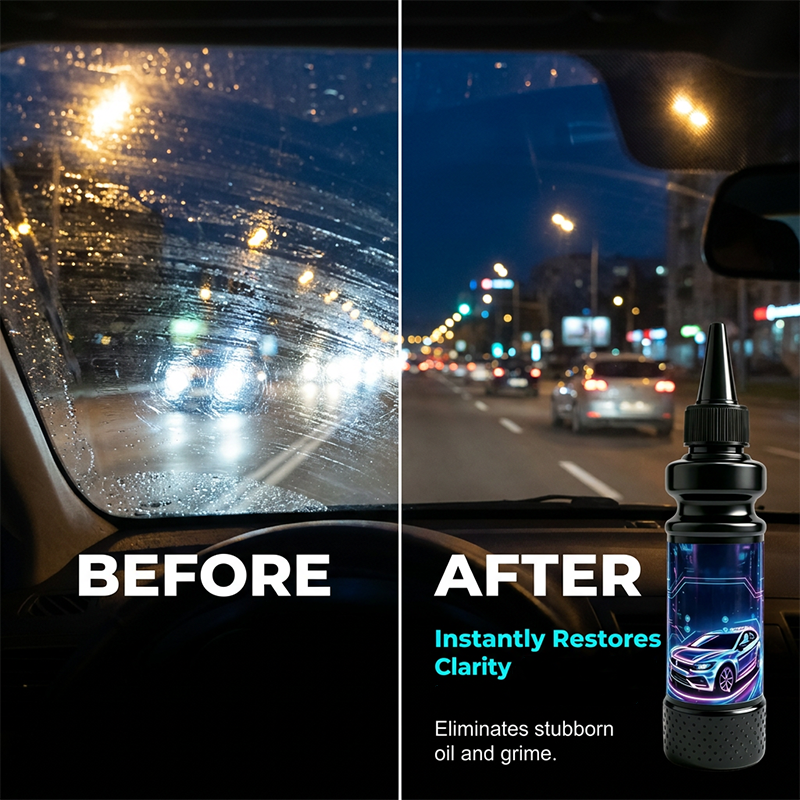 Car Windshield Oil Film Remover Cream