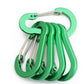 Aluminum Heavy Duty Carabiner Clip（5pcs）
