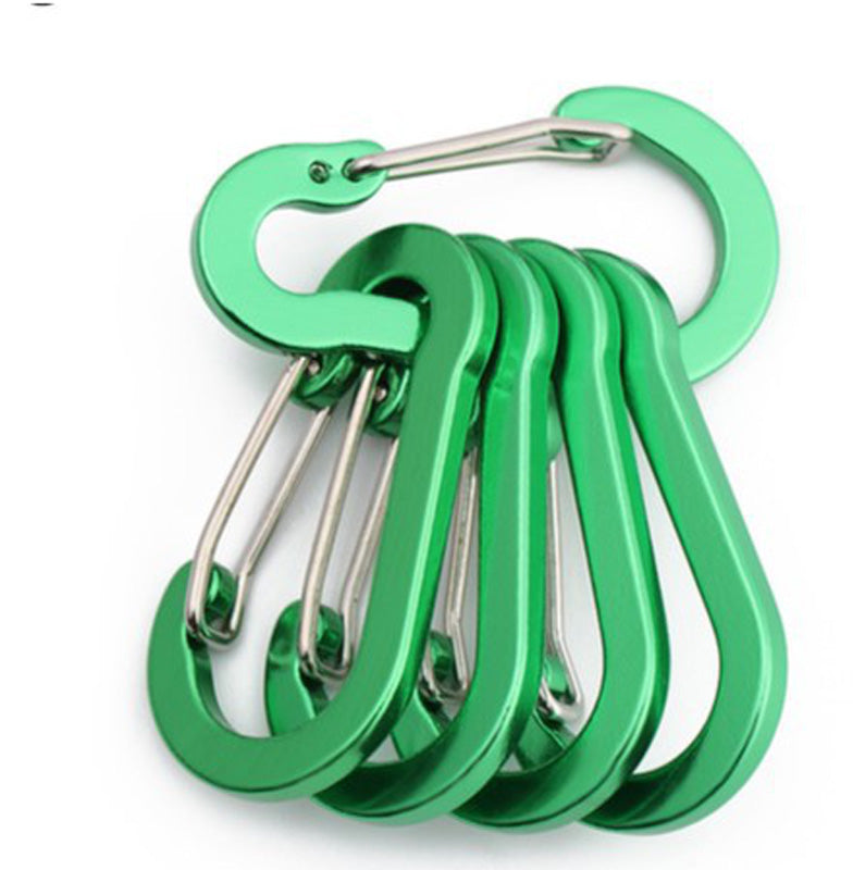 Aluminum Heavy Duty Carabiner Clip（5pcs）