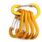 Aluminum Heavy Duty Carabiner Clip（5pcs）