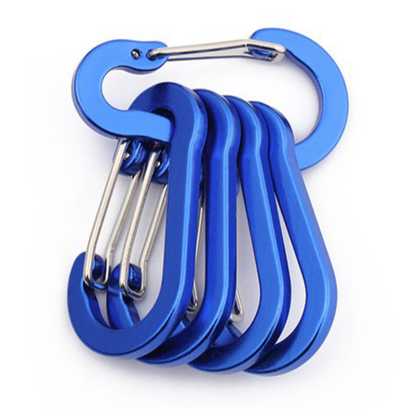 Aluminum Heavy Duty Carabiner Clip（5pcs）