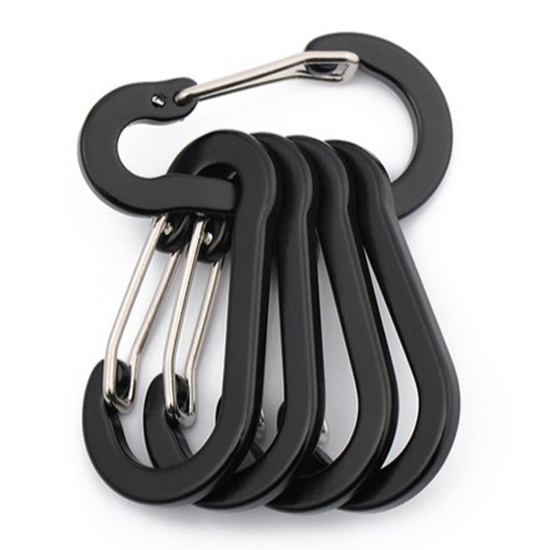 Aluminum Heavy Duty Carabiner Clip（5pcs）