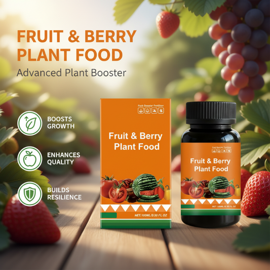 💐50% OFF ! Fruit & Berry Plant Food – Abundant Harvests Guaranteed 🍓📈 【Limited Offer】