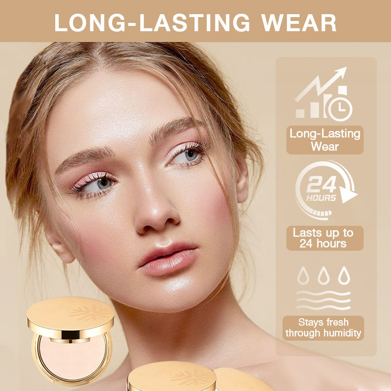 🔥🔥BUY 1 GET 1 FREE⚡Waterproof Setting Matte Powder Compact