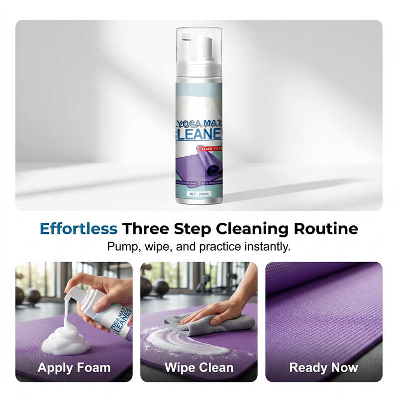 ⏰🎁Water-Free Yoga Mat Foam Cleaner