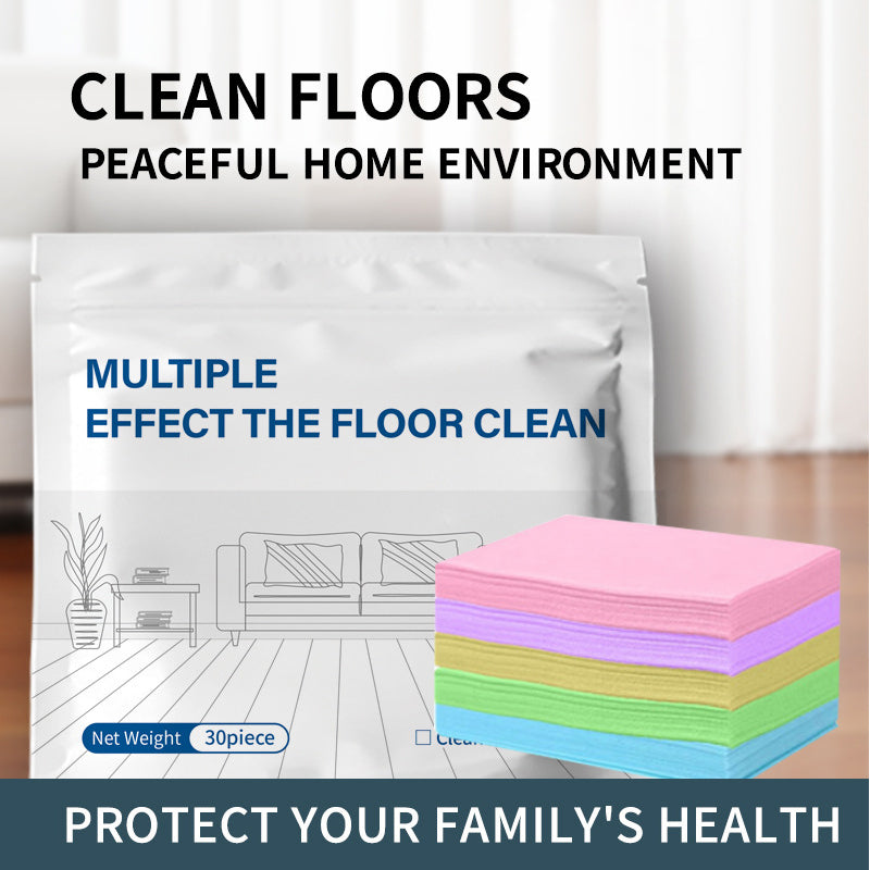 ☀️UK Summer Special: Buy 5, Get 5 Free✨30-Pieces Multi-Effect Floor Cleaning Sheets