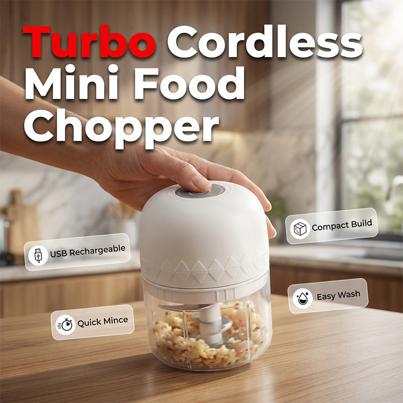 Cordless Electric Mini Food Chopper