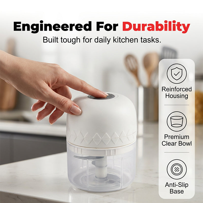 Cordless Electric Mini Food Chopper