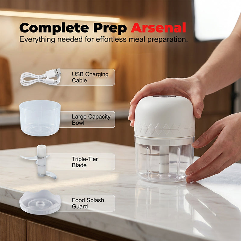 Cordless Electric Mini Food Chopper