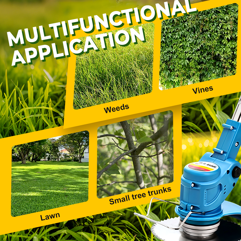 🌿 LIMITED-TIME 50% OFF! 💥 Multifunction Cordless Grass Trimmer Kit – Replaceable Blades, Adjustable Length, Flexible Head ✨