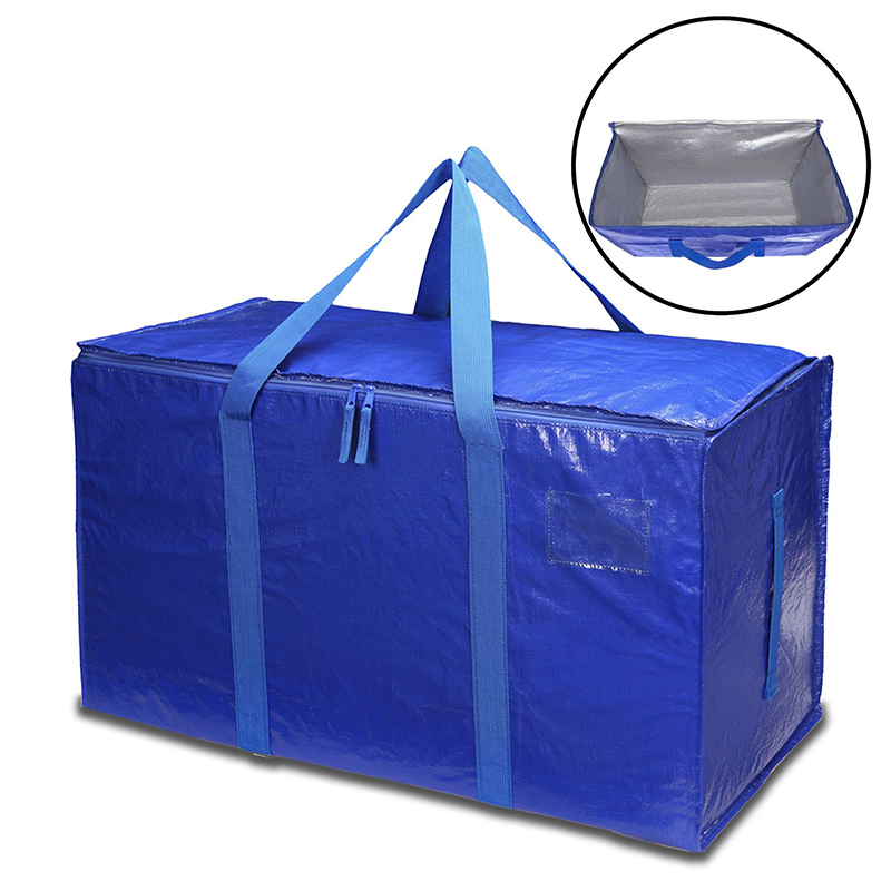Large Moving Bags with Strong Zippers & Carrying Handles