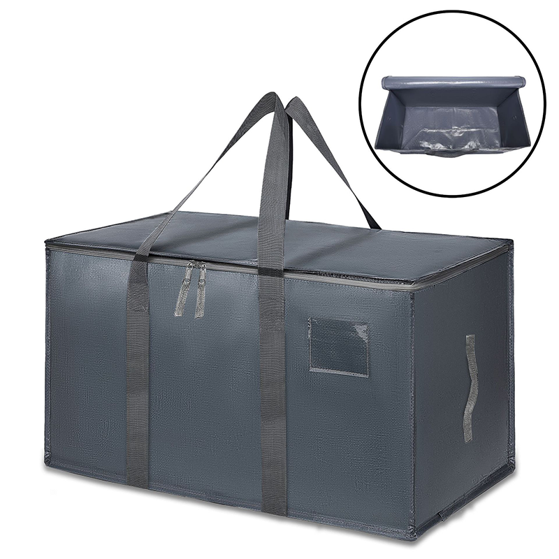 Large Moving Bags with Strong Zippers & Carrying Handles