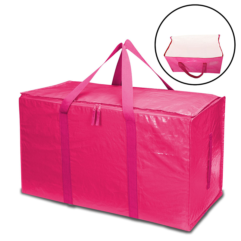 Large Moving Bags with Strong Zippers & Carrying Handles