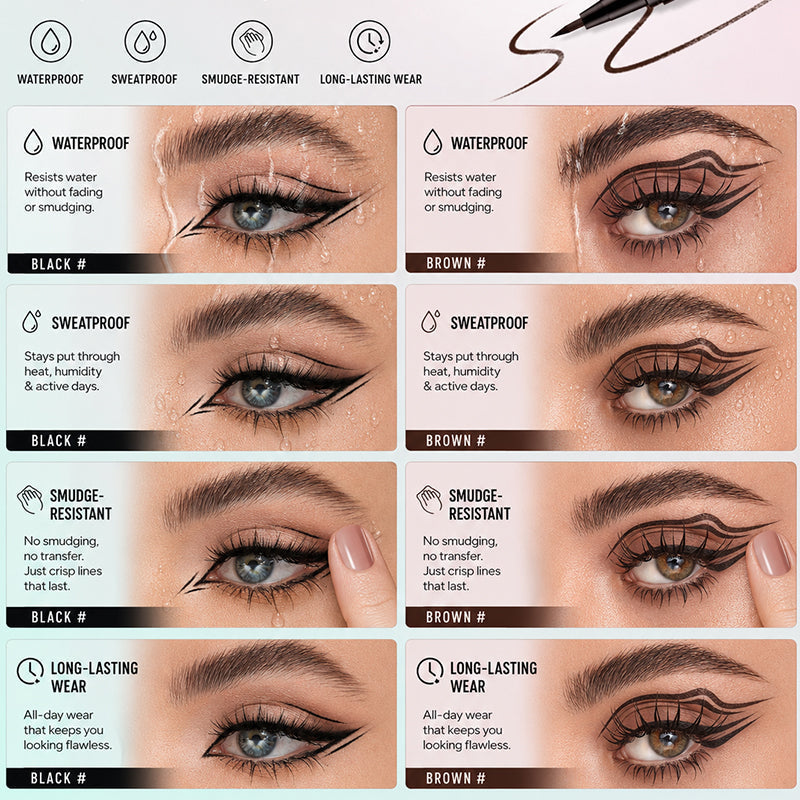 🔥Buy 1 get 1 free Price £7.99!!💥Waterproof Liquid Eyeliner Pen
