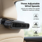 🔥LAST DAY SALE 50% OFF🏆Car Seat Fan 🌬️ – 3-Speed Rechargeable Clip-On Fan with 3000mAh Battery 🔋 | USB-C Charging ⚡ for Cars 🚗, Golf Buggies 🛺 & Campervans 🏕️