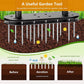 🔥 Heavy-Duty Manual Lawn Coring Aerator