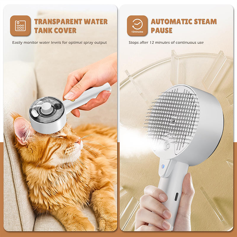 ⏰🎁3-in-1 Pet Spray Grooming Brush