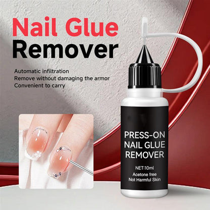 Acetone-Free Press-On Nail Glue Remover