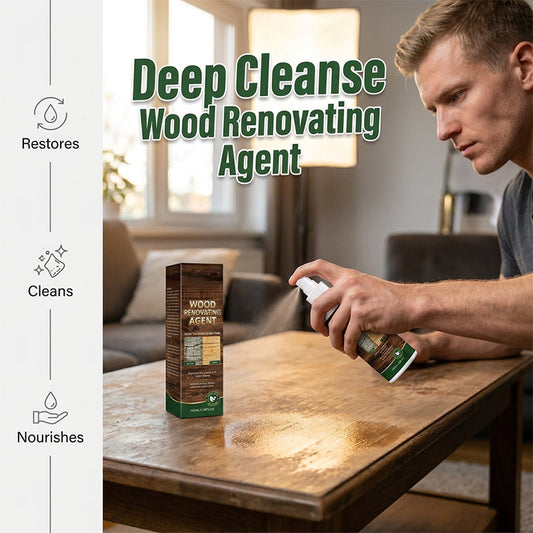 🔥Buy 3 Get 2 Free(Just￡5.99 Each)🔥Wood Renovating Agent for Deep Cleaning