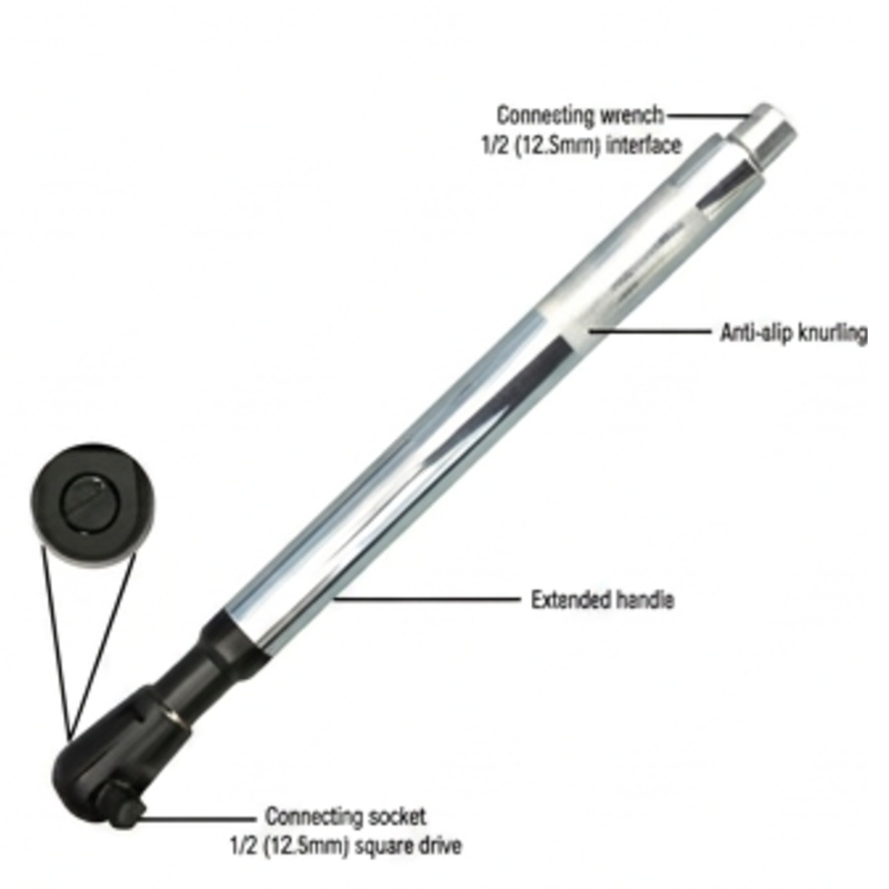 📢📢50% OFF !! ⏰Extendable Ratchet Wrench for Power Drills