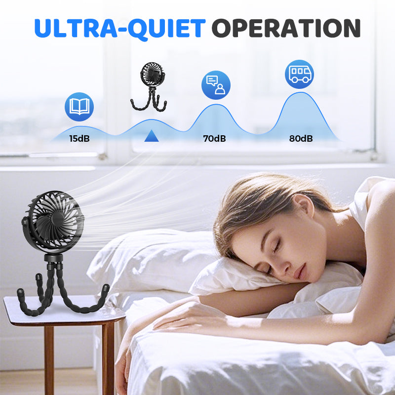 ☀️🌡️BUY 2 GET 1 FREE🌬️Mini Handheld Multi-Function Octopus Fan