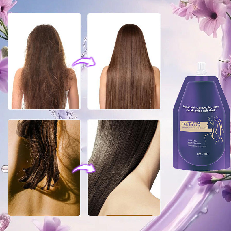 🏆 Last Day Special Price £9.99 ! 🔥Buy 2 Get 1 Free🎁Moisturizing Smoothing Deep Conditioning Hair Mask