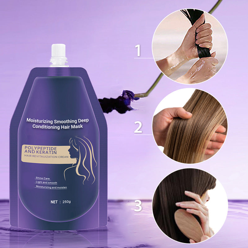 🏆 Last Day Special Price £9.99 ! 🔥Buy 2 Get 1 Free🎁Moisturizing Smoothing Deep Conditioning Hair Mask
