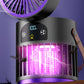 🔥Limited Time Promotion 50% OFF🔥Portable Rechargeable Fan with UV Bug Zapper Light