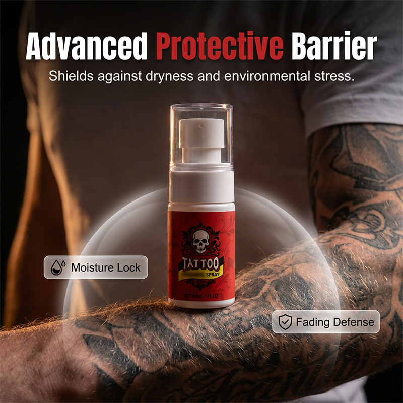💥Summer special: £7.99 per bottle💉 Tattoo aftercare spray – hydrates, revives ink vibrancy. 50% OFF! 🎨✨