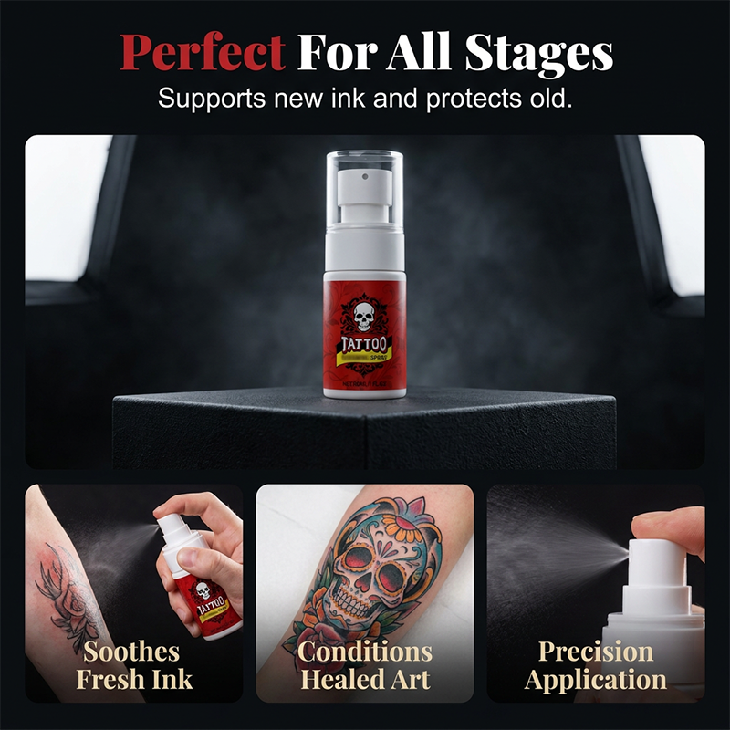 💥Summer special: £7.99 per bottle💉 Tattoo aftercare spray – hydrates, revives ink vibrancy. 50% OFF! 🎨✨