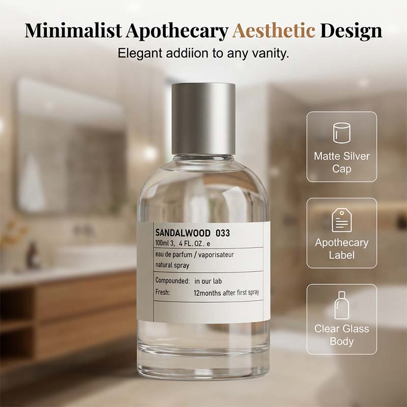 Minimalist Eau de Parfum - 100ml Artisanal Fragrance