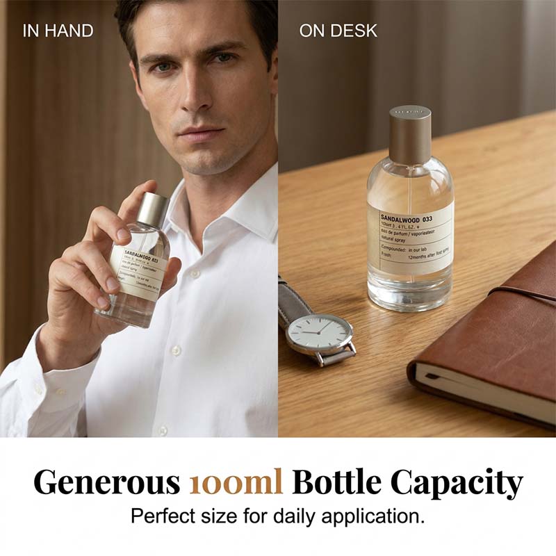 Minimalist Eau de Parfum - 100ml Artisanal Fragrance