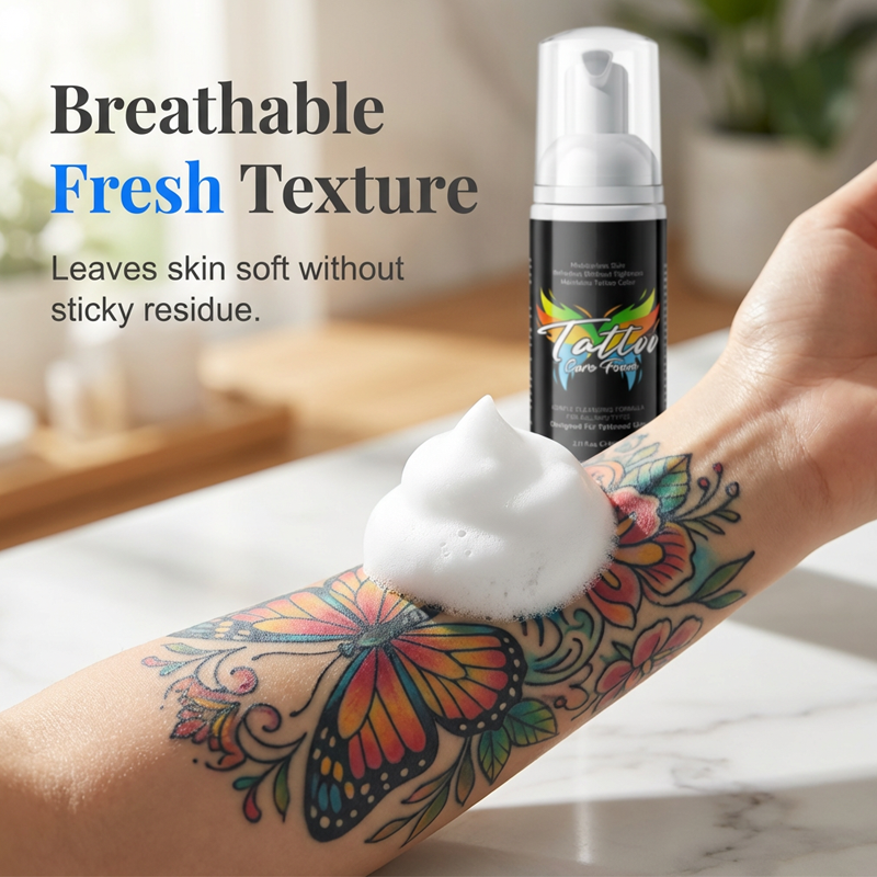 🔥 50% OFF · Tattoo Brightening & Moisturizing Care Essentials ✨